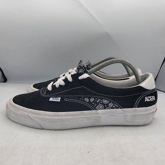 Vans Acer Ni SP Bandana Mens 9 Black Sneaker Shoes Casual Walking Skating - Picture 12 of 13
